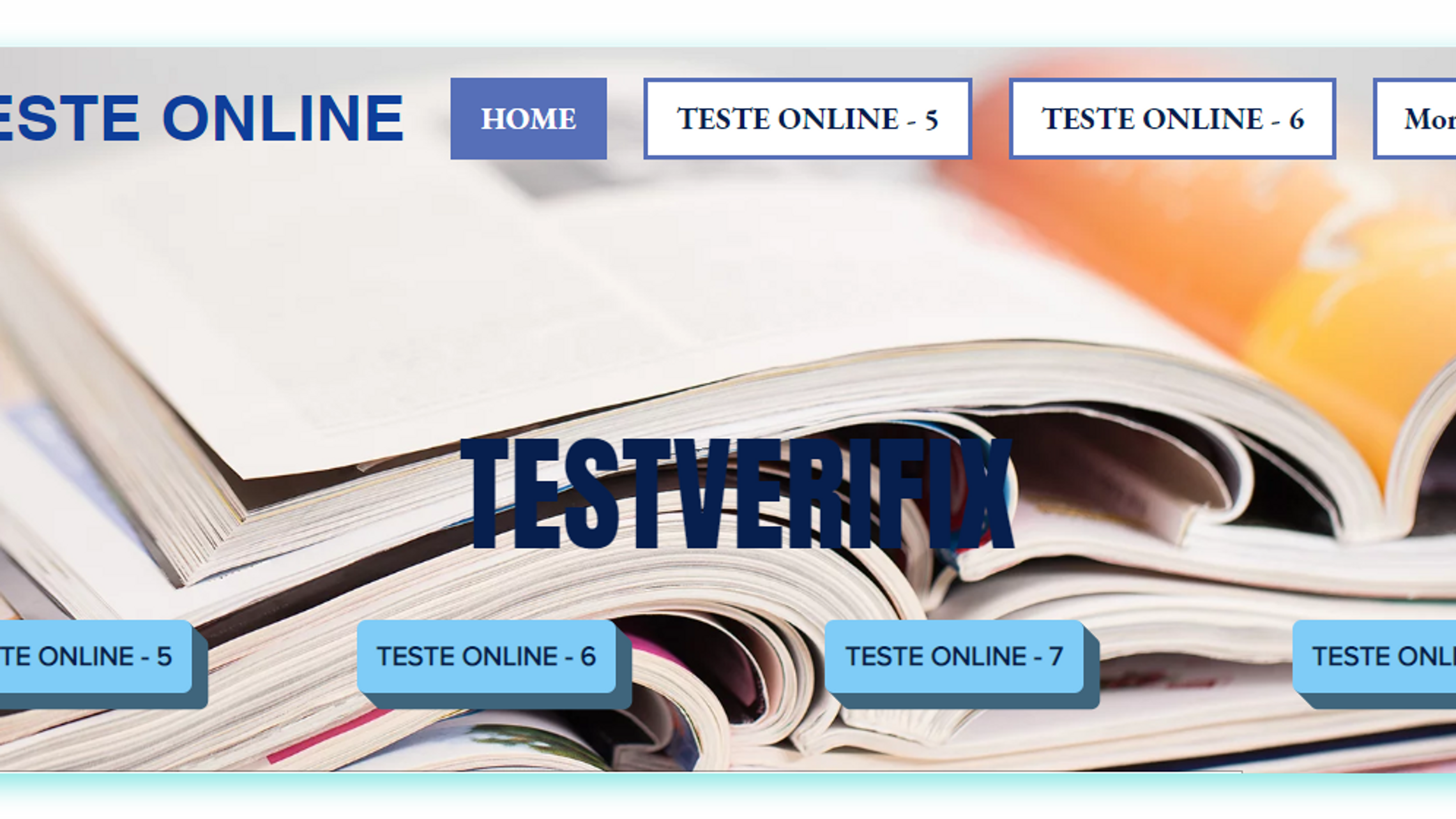 TESTE ONLINE REZOLVATE